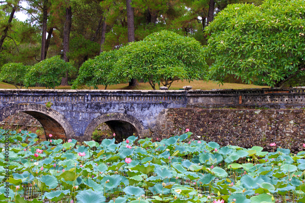 Bridge Over Tranquil Water