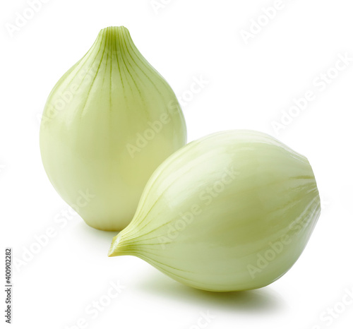 fresh raw peeled onions