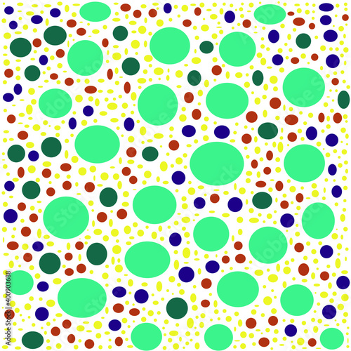 seamless background with circles