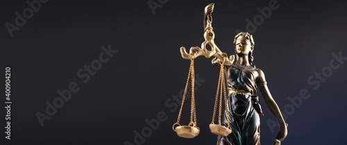 The Statue of Justice symbol