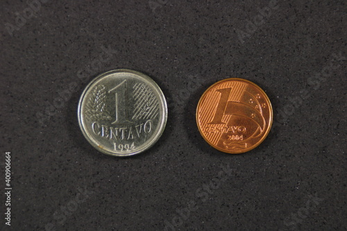 1 centavo - Brazilian coin photo