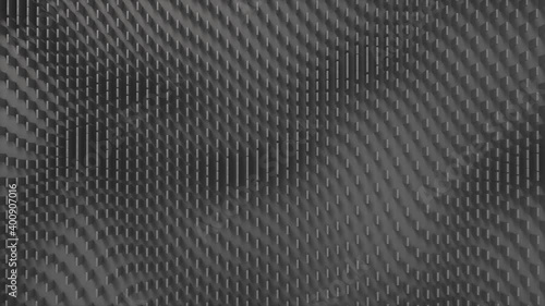 Wall Of Kinetic Vertical Loops