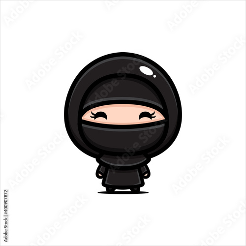 vector design for cute girl character wearing  costume