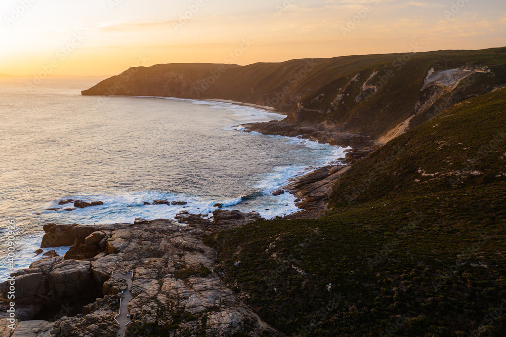 Sunset at the Gap in Albany, Western Australia. 