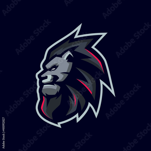 Wallpaper Mural Lion Esports Logo Templates Torontodigital.ca