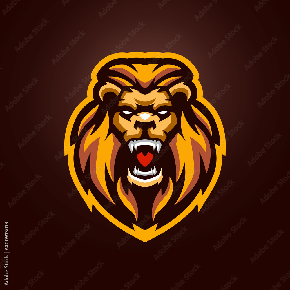Lion Mascot Logo Templates