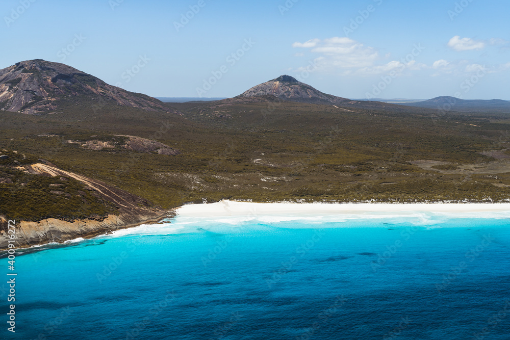 Remote beach in the Cape Le Grand National Park. Remote beach in the Cape Le Grand National Park.