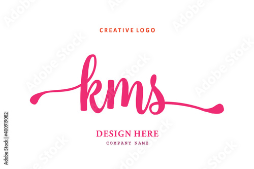 KMS lettering logo is simple, easy to understand and authoritative