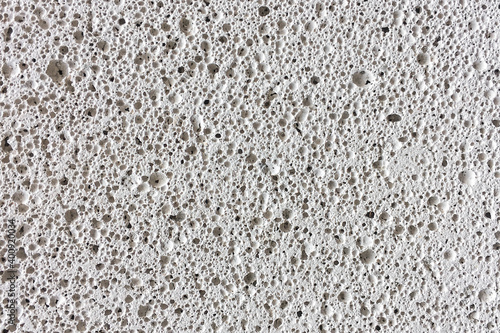 Obraz na plátně Pattern of Pores on lightweight concrete blocks  texture background