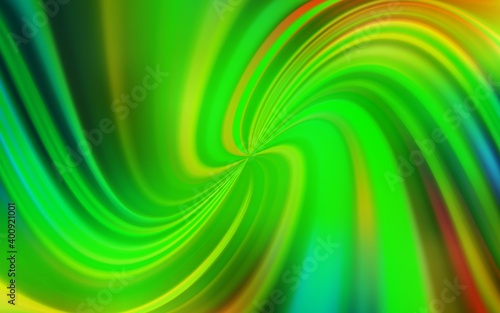 Light Green, Yellow vector blurred pattern. © smaria2015