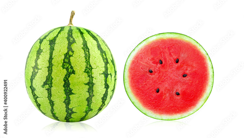 watermelon isolated on white background