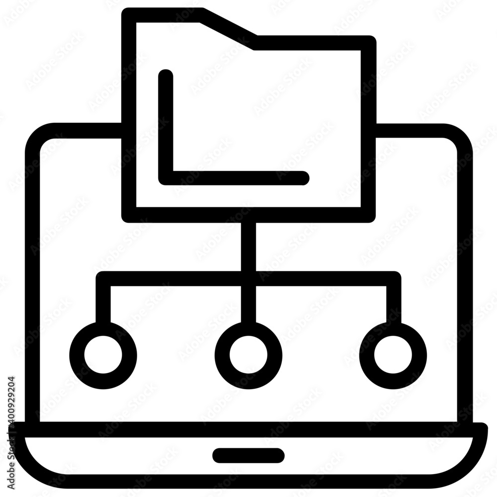 Folders Network Structure Folders Network Structure