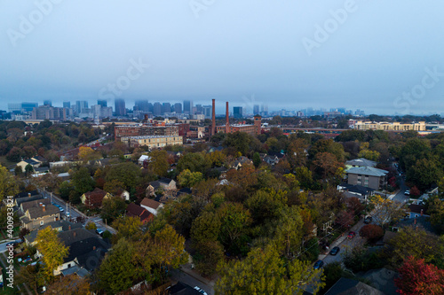 Cabbagetown/Grant Park/Oakland Cemetery Area - Atlanta, GA, Aerial View