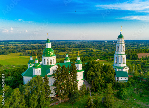 Mgarsky monastery from above..