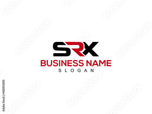 SRX Letter Logo, srx logo image vector photo
