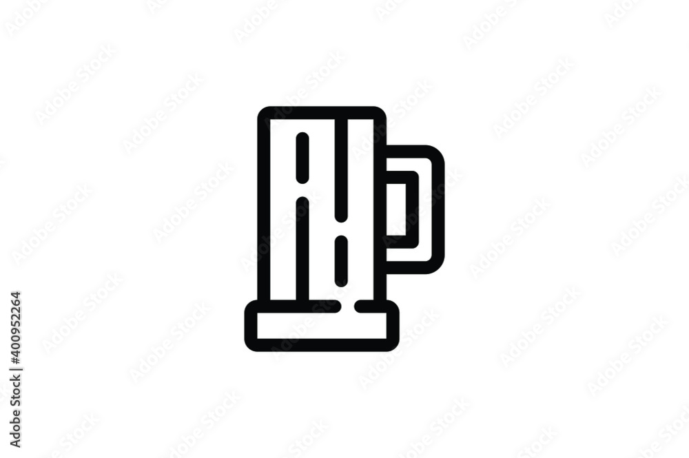 Viking Outline Icon - Glass Viking Outline Icon - Glass