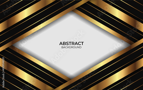 Background Abstract Design Gold And Black