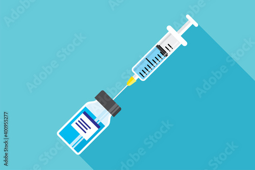 ワクチン注射器、ウイルス感染予防 Vaccine injection,  virus protection