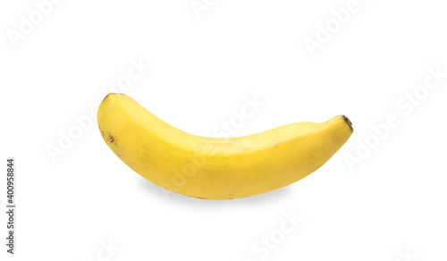 Banana fruit on a white background