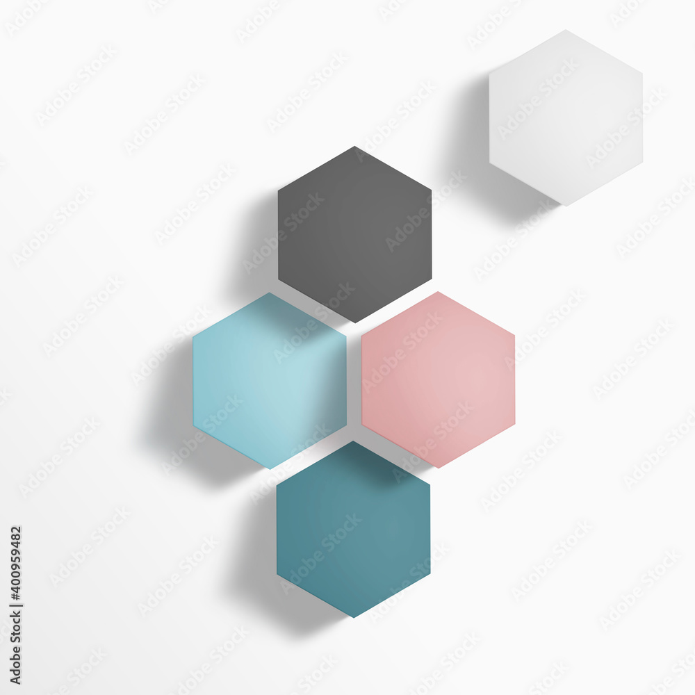 abstract background with hexagons pattern abstract background with hexagons pattern