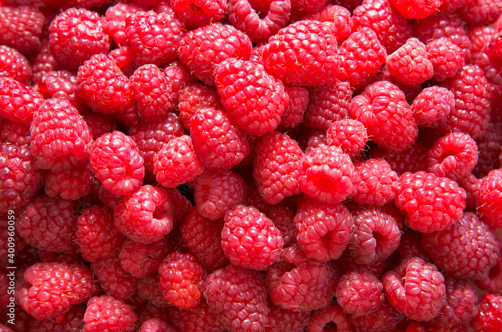 Fresh raspberry background close up photo Fresh raspberry background close up photo