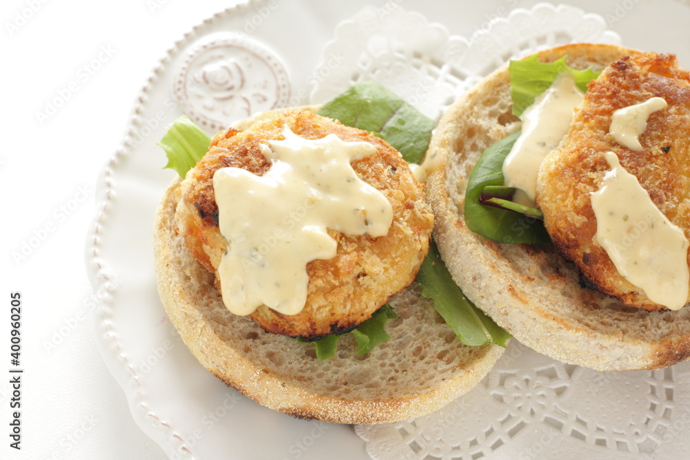 homemade tofu soybean curd refuse hamburger homemade tofu soybean curd refuse hamburger