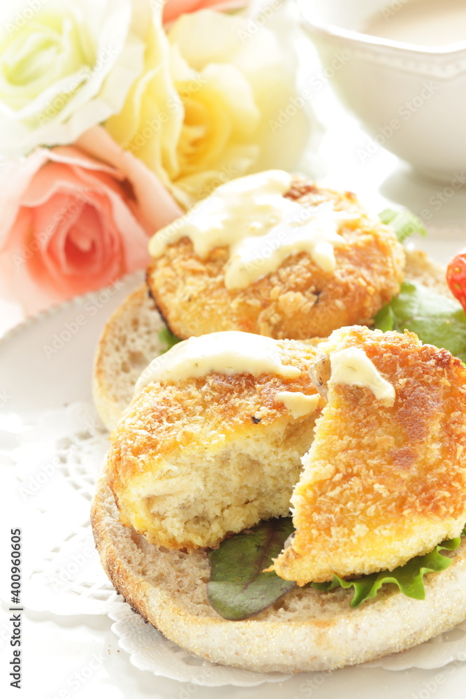 homemade tofu soybean curd refuse hamburger homemade tofu soybean curd refuse hamburger