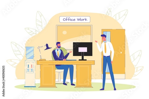 Office Work, Staff Communication and Collaboration