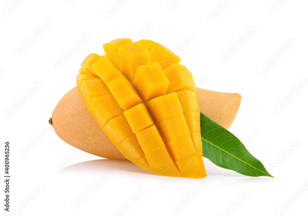 mango isolated on white background mango isolated on white background