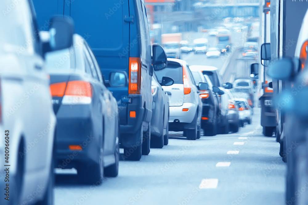 day traffic traffic jam in the city on the highway cars / transport concept, city traffic metropolis view landscape day traffic traffic jam in the city on the highway cars / transport concept, city traffic metropolis view landscape