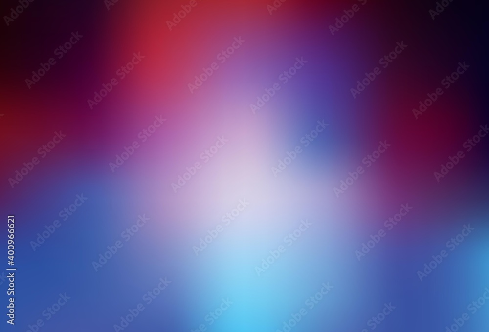 Light Blue, Red vector glossy abstract background.