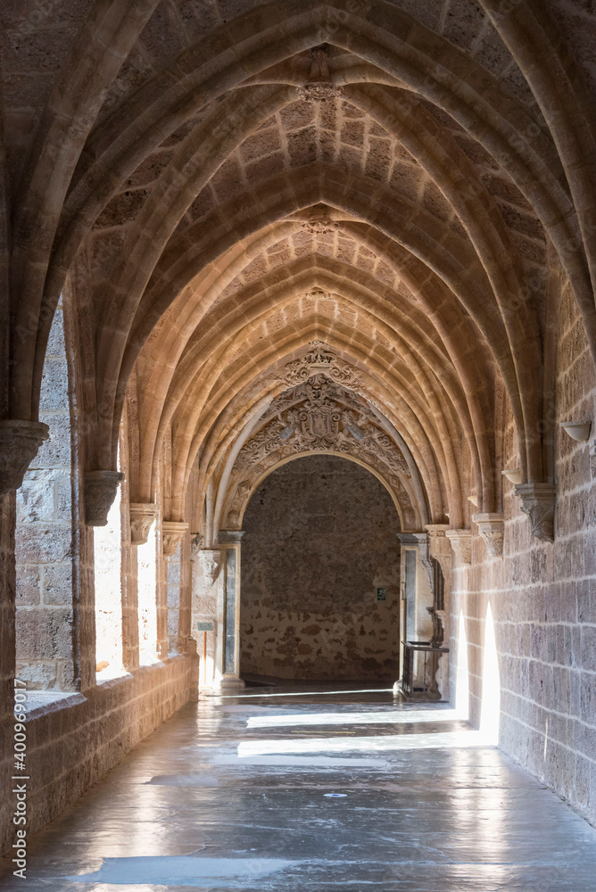 Mesmerizing shot of an ancient Piedra monastery in Nuevalos, Zaragoza, Spain