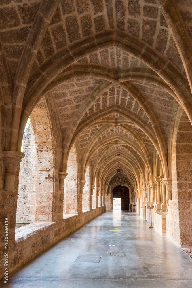 Mesmerizing shot of an ancient Piedra monastery in Nuevalos, Zaragoza, Spain