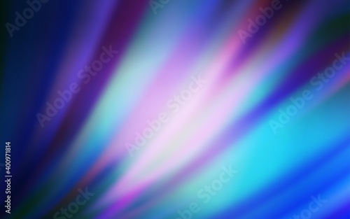 Light Pink, Blue vector glossy abstract layout. A completely new colored illustration in blur style. Completely new design for your business.