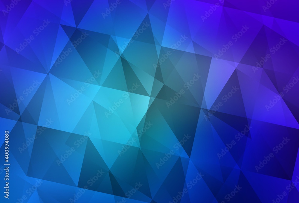 Light Pink, Blue vector triangle mosaic background. Light Pink, Blue vector triangle mosaic background.