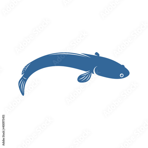 Fish Cork logo vector, Creative Fish Cork logo design concepts template, icon symbol, illustration