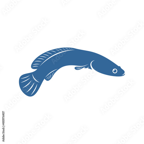 Fish Cork logo vector, Creative Fish Cork logo design concepts template, icon symbol, illustration