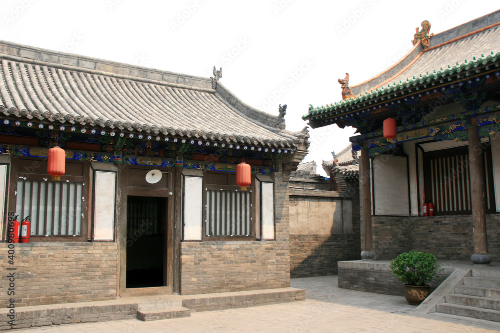 former seat of the government in pingyao (china) 