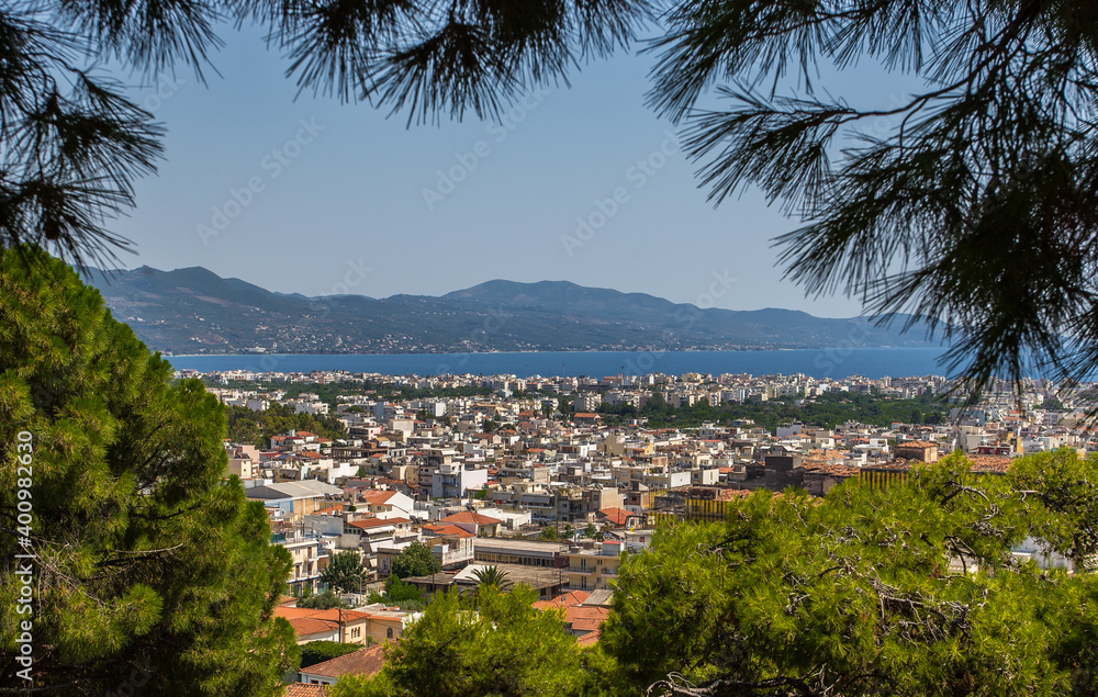 View of the City Kalamata,  Greece