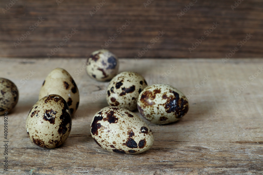 quail eggs on wooden table in the kitchen with background of old vintage wooden texture wall for making the easy menu breakfast quail eggs on wooden table in the kitchen with background of old vintage wooden texture wall for making the easy menu breakfast