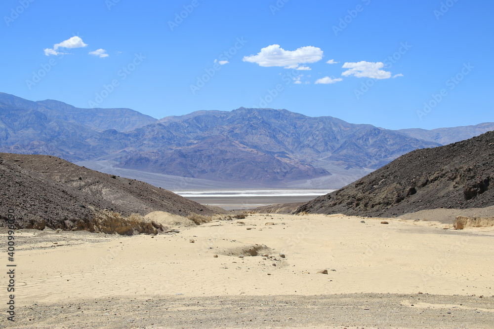 view of mountains in death valley