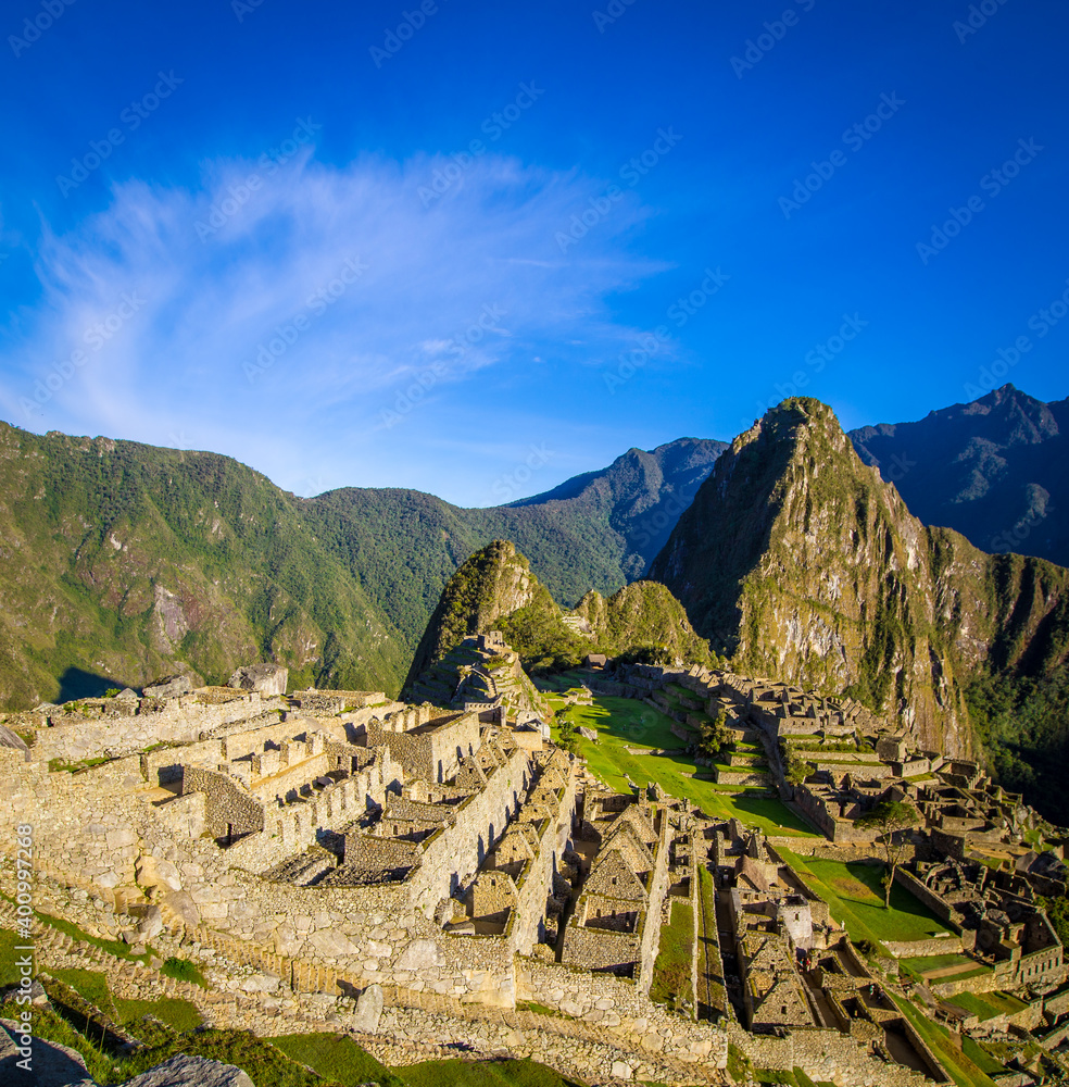  ruins of Machu Picchu in Peru