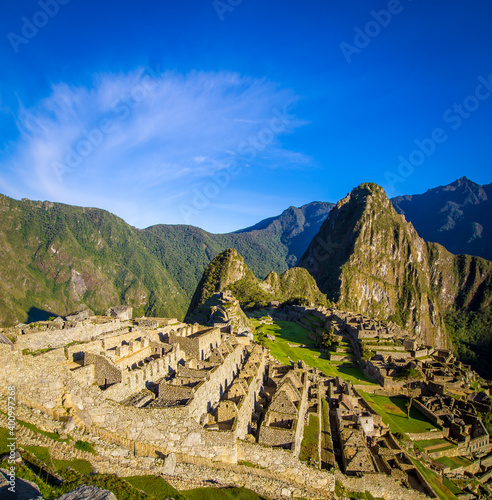  ruins of Machu Picchu in Peru