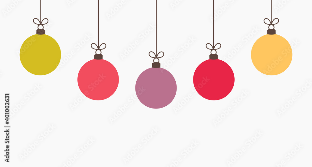 Christmas balls hanging ornaments background. Christmas balls hanging ornaments background.