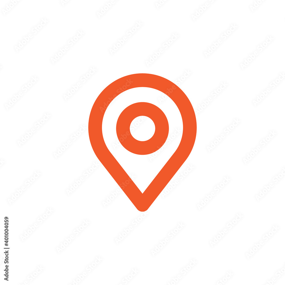 Location icon. Map pin vector symbol. Location icon. Map pin vector symbol.