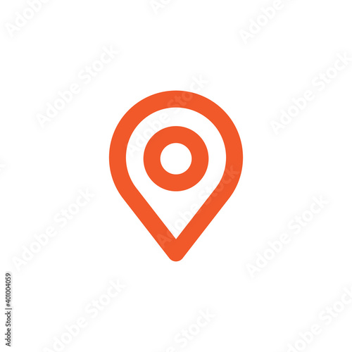Free Download Location icon. Map pin vector symbol. - GFXLoad