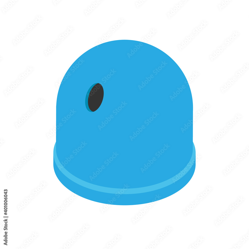 Blue recycle bin Blue recycle bin