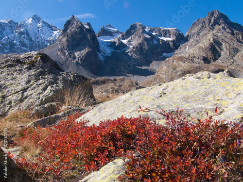 col d?arsine, la grave, hautes alpes, FRANCE photo