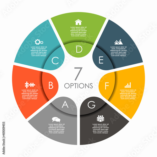 Infographic design template with place for your data. Vector illustration.