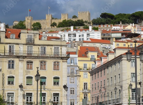 St-Georges Castel (São Jorge) Lisboa (Lisbon, Lisbonne), Portugal, Europe